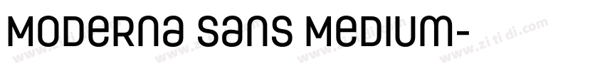 Moderna Sans Medium字体转换 Moderna Sans Medium字体转换